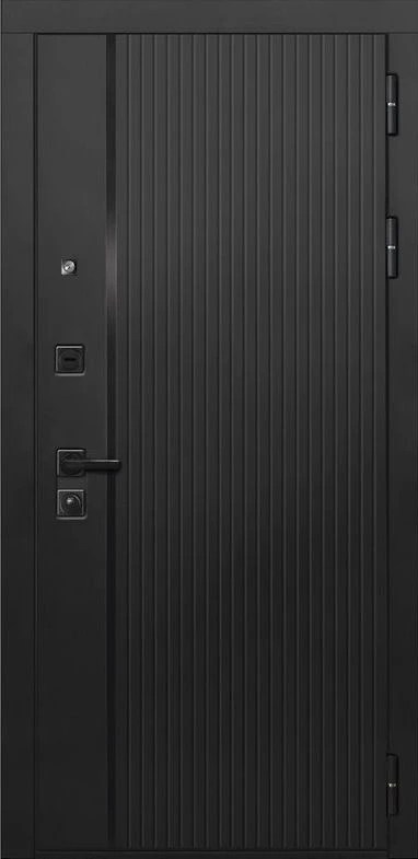 Входная дверь ДвериПРО L-45 Гладкая шарли светлый DPRO220857 внешняя сторона